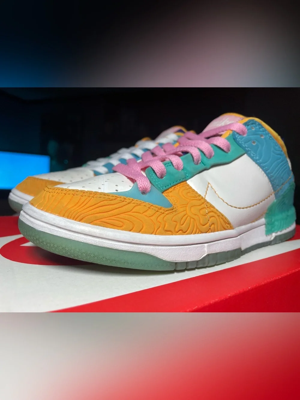 Nike Dunk Low Disrupt 2 Serena Williams Design Crew 8W-6.5Y
